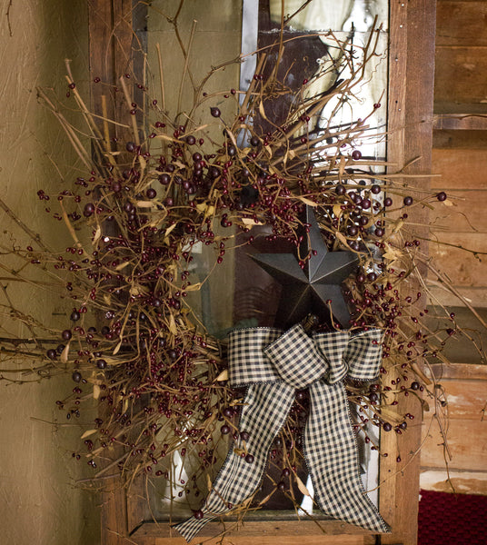 Country Star Wreath